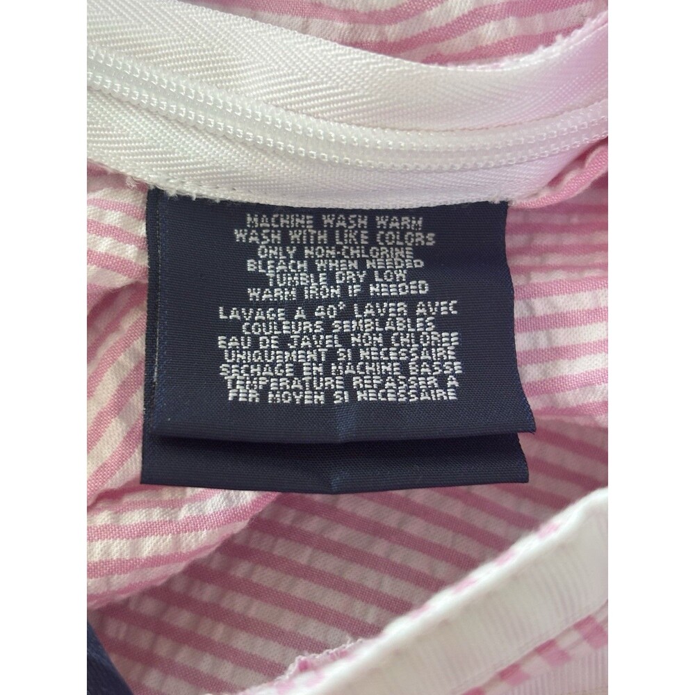 Polo Ralph Lauren Girls Pink & White Skirt Size 6X 100% Cotton - Picture 5 of 7